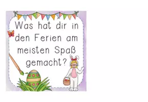 Vorschau - Anderer Materialtyp - Erzählwürfel Osterferien - Seite 3