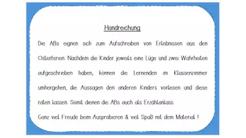 Vorschau - Arbeitsblätter - Materialpaket: Zwei Wahrheiten & eine Lüge (4 Versionen) - Seite 2