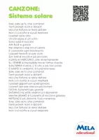 anteprima - Audio - Sistema solare - schede con canzone - SCARICA GRATIS - Pagina 1