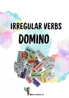 Vista previa - Juegos / Gamificación - Irregular Verbs Domino - Portada