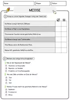Vorschau - Arbeitsblätter - Meiose Biologie Arbeitsblätter mit Lösungen Lesetext - Seite 2