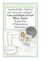 Vorschau - Stundenentwürfe - Charlie & Lola: Likes and Dislikes of Food - Komplettpaket für eine 90min.-Einheit inkl. Lesson Plan - Deckblatt
