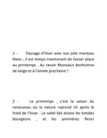 Aperçu - Affichage - Kamishibai Bonjour Printemps - Page 1