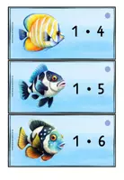Vorschau - Stationenlernen - Angelspiele zum 1x1 und 1:1 - Multiplikation und Division - Seite 3