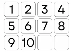 Vorschau - Spiele - ZR 20 - Zahlen- und Mengenbildkärtchen - Seite 1