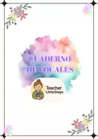 Vista previa - Unidades / Secuencias / Situaciones de Aprendizaje - Cuaderno de las vocales - Portada