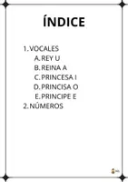 Vista previa - Unidades / Secuencias / Situaciones de Aprendizaje - Cuaderno de las vocales - página 1