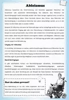 Vorschau - Arbeitsblätter - Ableismus (Gehörlosigkeit, Körperliche Beeinträchtigung, Blindheit, Lernbehinderung) - Seite 1