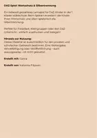 Vorschau - Spiele - DAZ-Spiel: Wortschatz und Silbentrennung (1. Klasse) - Seite 1