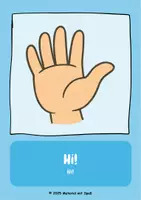 Vorschau - Bildkarten - Greetings & Self-Introduction | Flashcards - Seite 2