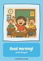 Vorschau - Bildkarten - Greetings & Self-Introduction | Flashcards - Seite 3