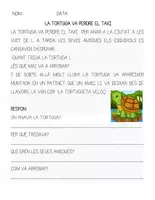 Vista previa - Hojas de trabajo - COMPRENSIÓ LLETRA DE PAL - página 2