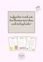 Vorschau - Arbeitsblätter - Übungsaufgaben Satzglieder & Märchen - Deckblatt