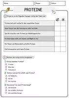 Vorschau - Arbeitsblätter - Proteine Biologie Arbeitsblätter mit Lösungen Lesetext - Seite 2
