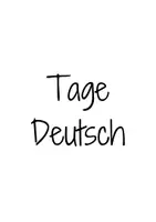 Vorschau - Lehrpläne/Lehrermaterial - Kalenderkarten (Deutsch, Französisch & Englisch) in Rosa - Seite 1