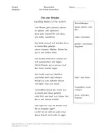 Vorschau - Klassenarbeiten - Klassenarbeit Gedichtanalyse Naturlyrik 6 - Seite 2