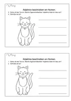 Vorschau - Arbeitsblätter - Adjektive Mini-Übungsheft - Seite 3