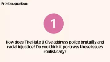 Vorschau - Arbeitsblätter - Speaking Practice: Never stop talking about... The Hate U Give - Seite 3