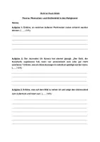 Vorschau - Klassenarbeiten - Schriftliche Überprüfung zum Thema Menschen- und Gottesbild in den Religionen - Deckblatt