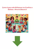 anteprima - Flashcard - Carte conflitto e bullismo + attività educative - Pagina di copertina