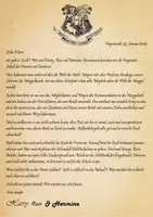 Vorschau - Arbeitsblätter - Persönliche Mitteilungen und Briefe schreiben mit Harry Potter - Deckblatt