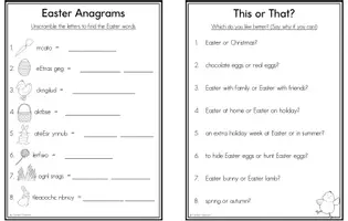 Προεπισκόπηση - Φύλλα εργασίας - Easter Booklet - Σελίδα 2