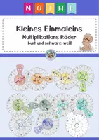 Vorschau - Fördermaterial/Inklusion - Multiplikations - Räder in Farbe und schwarz-weiß - Deckblatt
