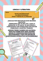 Vista previa - Unidades / Secuencias / Situaciones de Aprendizaje - 1 ESO LENGUA Textos argumentativos y palabras invariables - página 1