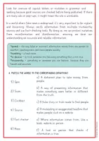 Vorschau - Arbeitsblätter - Fake News: reading comprehension and grammar (Englisch) - Seite 2