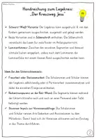 Vorschau - Mal- und Bastelvorlagen - Kreuzweg Jesu - Materialpaket Religion Anfangsunterricht (Silbenschrift) - Seite 3