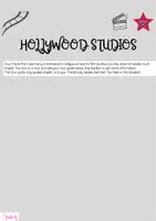 Vorschau - Arbeitsblätter - HOLLYWOOD STUDIOS-Sprachmittlung - Deckblatt
