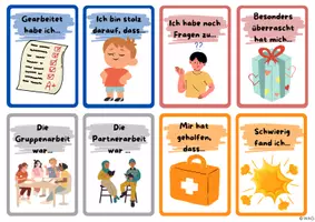 Vorschau - Merkblätter - Reflexionskarten zur Unterstützung des selbstregulierten Lernens - Seite 3