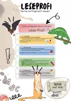 Vorschau - Arbeitsblätter - Der Leseprofi als Lernfächer für jeden Unterricht - Deckblatt