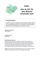 Vorschau - Unterrichtsreihen - Frühling_Unterrichtseinheit zur Diktatvorbereitung - Seite 1