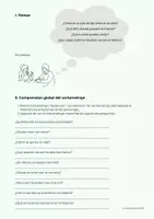 Vista previa - Hojas de trabajo - ELE "Quiero Ser" Cortometraje - página 1