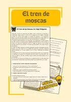 Vista previa - Hojas de trabajo - ELE El tren de las moscas (la frontera entre México y EE.UU) - Portada