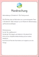 Vorschau - Arbeitsblätter - Abschreibübung Frühling (Klasse 2) - Seite 1