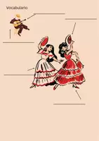 Vista previa - Hojas de trabajo - ELE El Flamenco (texto+ejercicios+voc.) - página 3