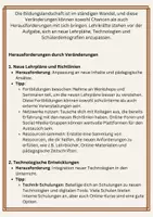 Vorschau - Anderer Materialtyp - Umgang mit Veränderungen im Bildungssstem - Seite 1