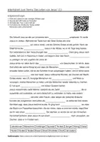 Vorschau - Arbeitsblätter - Lernposter + Arbeitsblätter zum Thema "Das Leben von Jesus" + Lösung & MP3 + Mindmap + Infografik - Seite 1