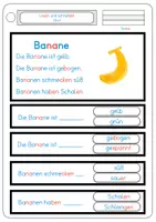 Vorschau - Arbeitsblätter - Lesen und schreiben, Obst - Seite 3