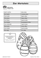 Vorschau - Arbeitsblätter - Eier-Wortschatz - DaZ – zweisprachig - Deutsch/Russisch - Seite 2