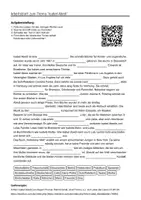 Vorschau - Arbeitsblätter - Arbeitsblätter zum Thema "Isabel Abedi" + Lösung & MP3 + Mindmap + Infografik - Deckblatt