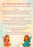 Vorschau - Fördermaterial/Inklusion - Elfen-Atem – eine zauberhafte Frühlingsatmung für Kinder - Seite 1