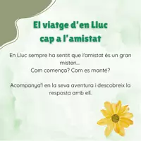 Vista previa - Tarjetas / Manipulativos - El viatge d'en Lluc cap a l'amistat - página 1