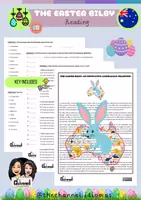Aperçu - Feuilles d'exercices - THE EASTER BILBY – Reading Comprehension - Page de couverture