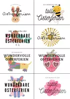 Vorschau - Bildkarten - Ostergruß Ostern Karten Osterferien - Deckblatt