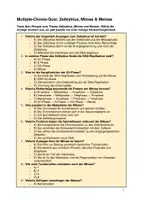 Vorschau - Quiz - Zellzyklus & Mitose & Meiose - Quiz - Seite 1