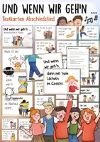 Vorschau - Poster - Und wenn wir geh'n ... - Bildkarten zum Abschiedslied Grundschulzeit - Deckblatt