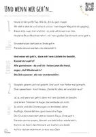 Vorschau - Poster - Und wenn wir geh'n ... - Bildkarten zum Abschiedslied Grundschulzeit - Seite 2